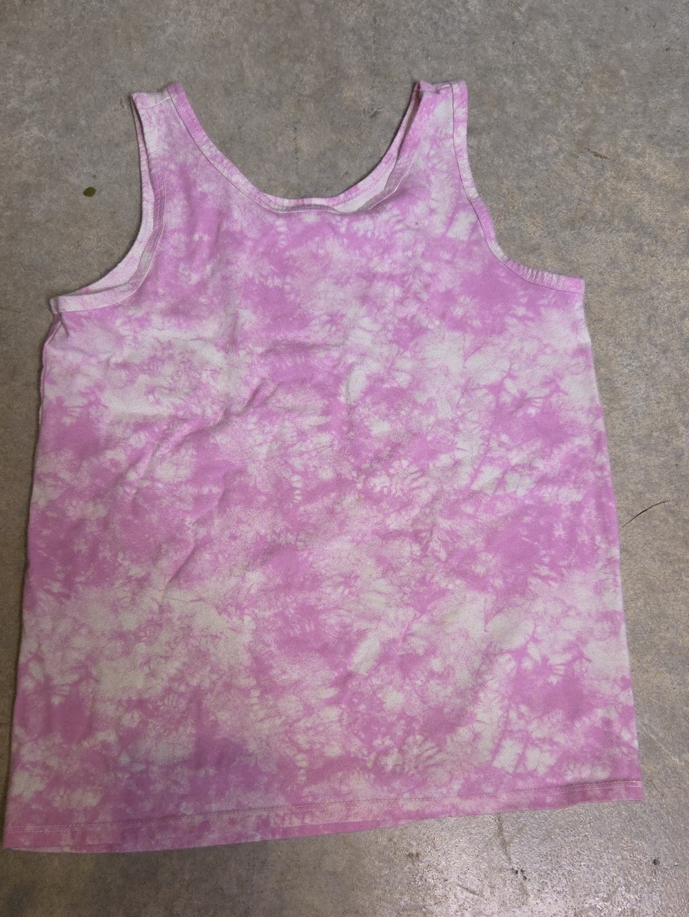 Cat & Jack Pink Tie-Dye Tank Top - Girls Sleeveless Tee